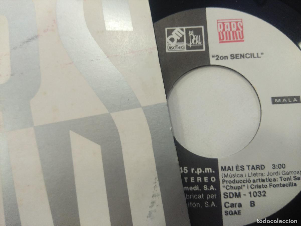 Discos de vinilo: BARS/MAI ES TARD/SINGLE PROMOCIONAL. - Foto 2