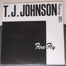 Discos de vinilo: T.J. JOHNSON ” FIRE-FLY ” MAXI SINGLE 12” SLICK D RECORDS REF. 12 SLK 01 EDICIÓN UK