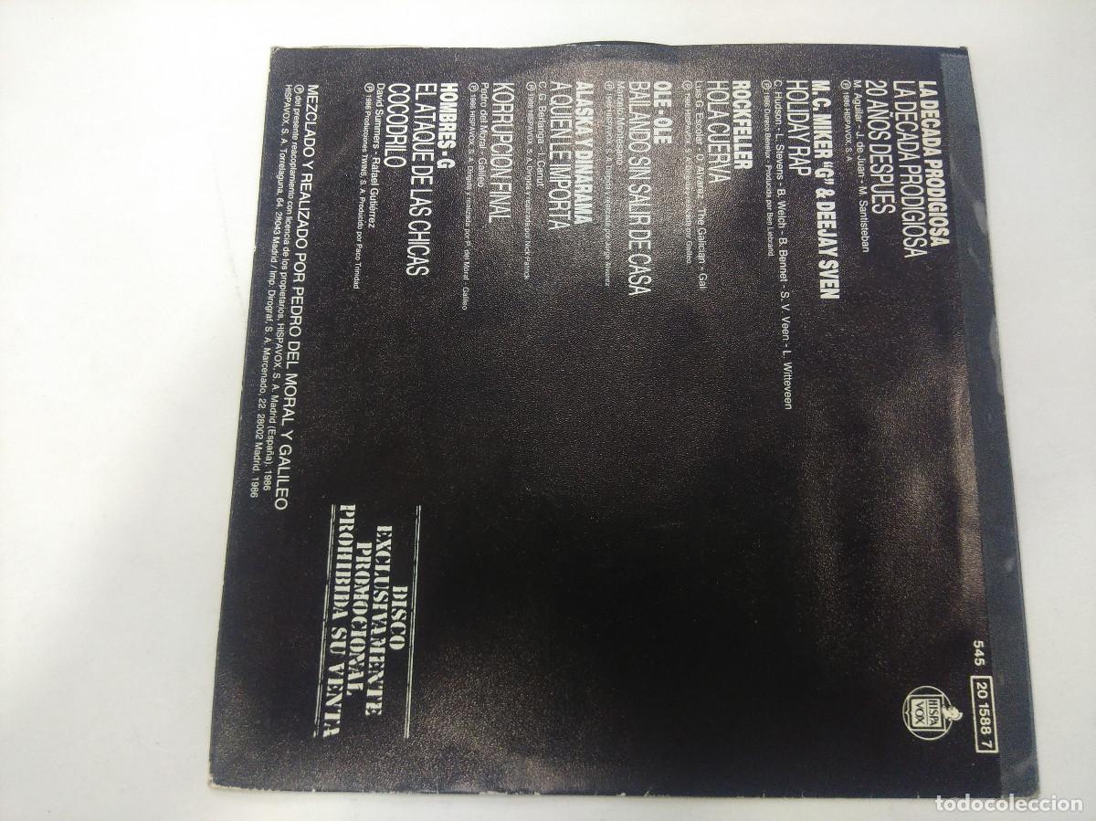 Discos de vinilo: DISCOLOCATE/MINI-MIX/SINGLE PROMOCIONAL. - Foto 3