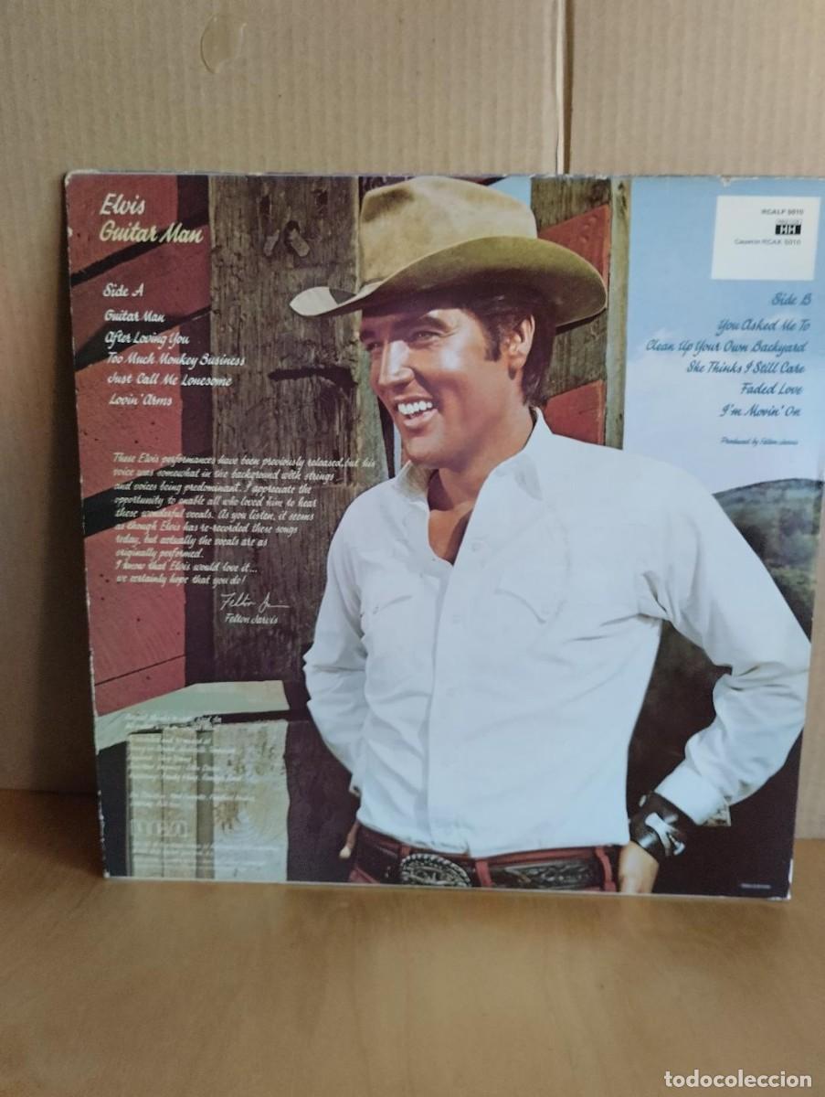 Discos de vinilo: ELVIS PRESLEY ---- GUITAR MAN - Foto 2