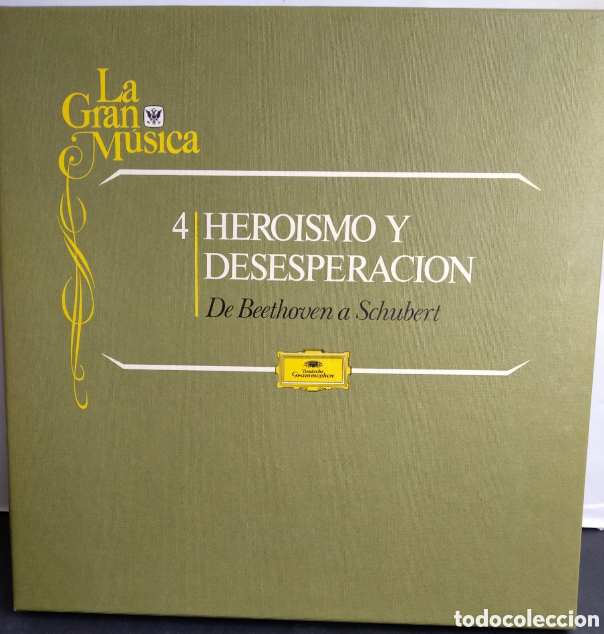 Discos de vinilo: DE BEETHOVEN A SCHUBERT, SPAIN, DEUTSCHE GRAMMOPHON, BOX - Foto 2