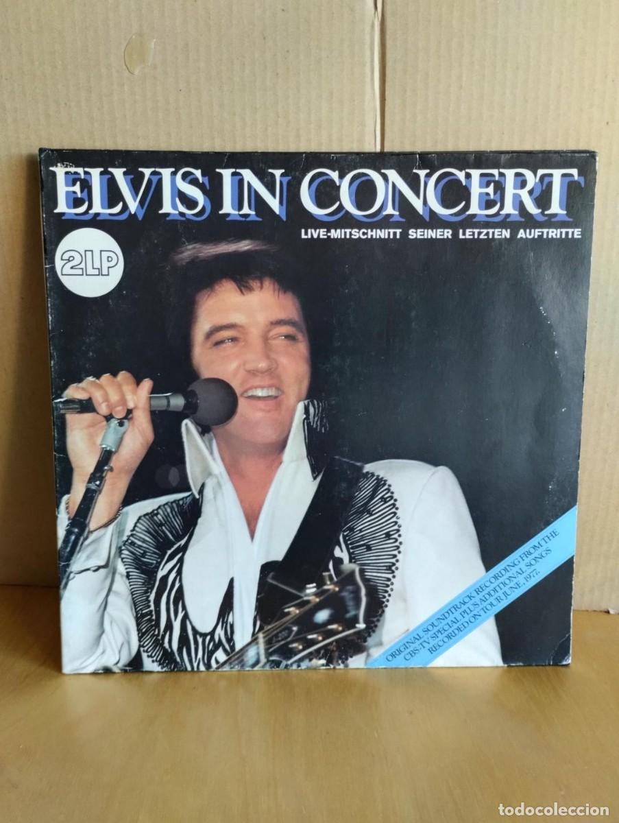 Discos de vinilo: ELVIS PRESLEY ---- IN CONCERT - Foto 1