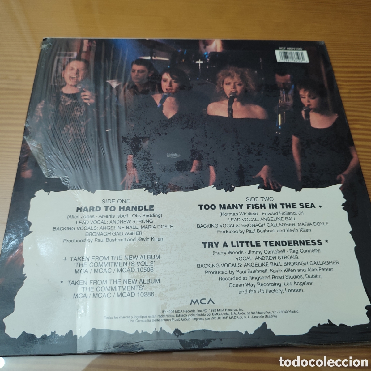 Discos de vinilo: Disco vinilo LP de la B.S.O. de The Commitments Vol. 2 ,primera edici&oacute;n espa&ntilde;ola de 1992 - Foto 2