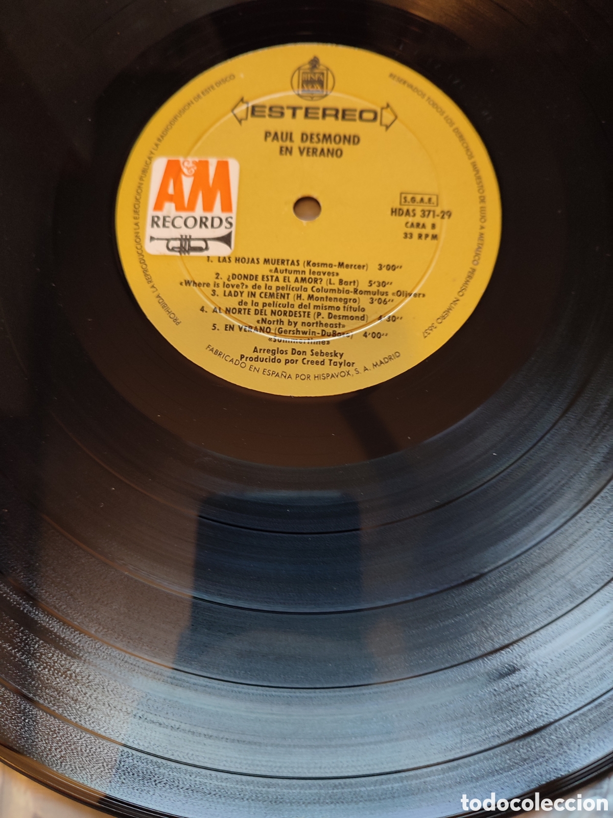 Discos de vinilo: Paul Desmond - En verano - Foto 5