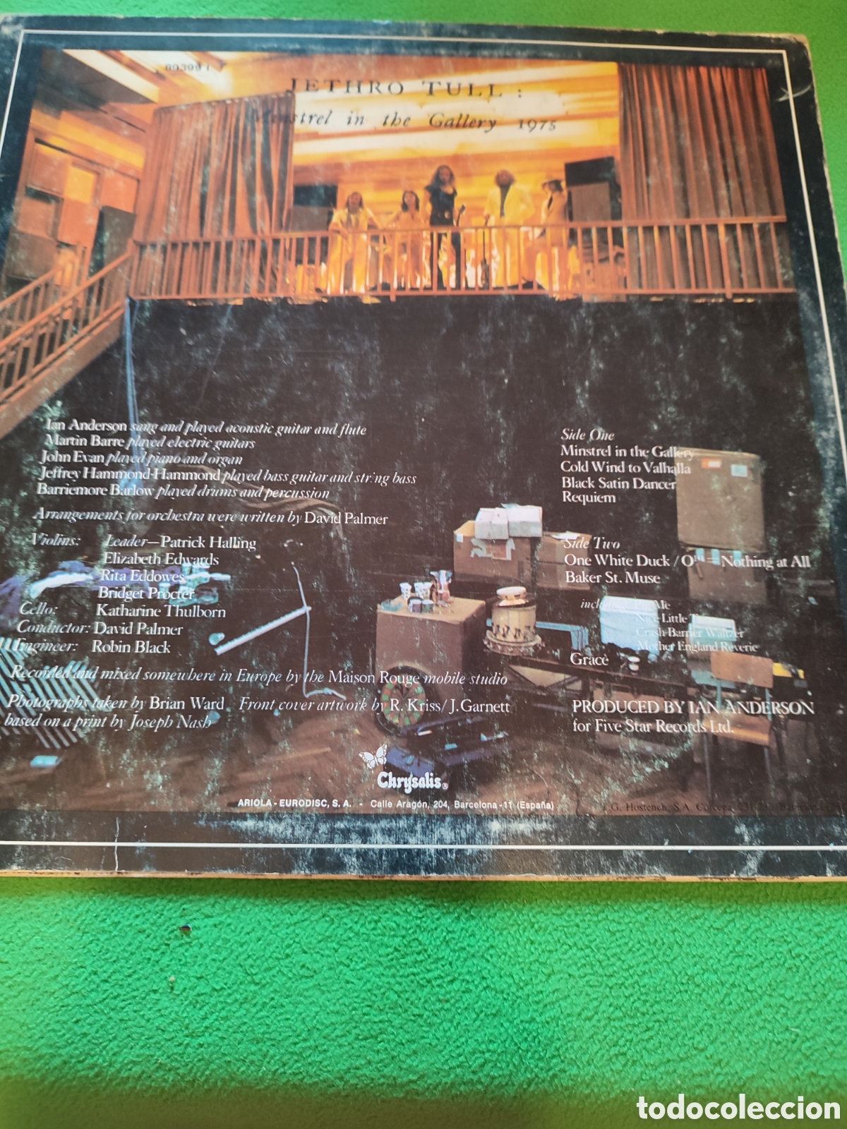 Discos de vinilo: Jethro Tull - Minstrel in the gallery - Foto 2