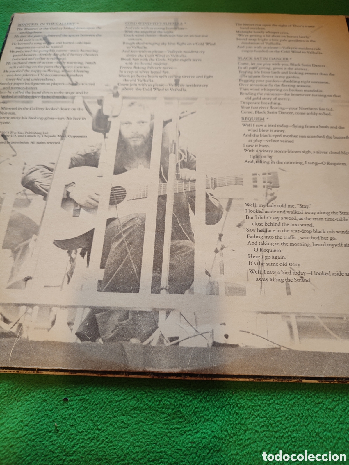 Discos de vinilo: Jethro Tull - Minstrel in the gallery - Foto 3