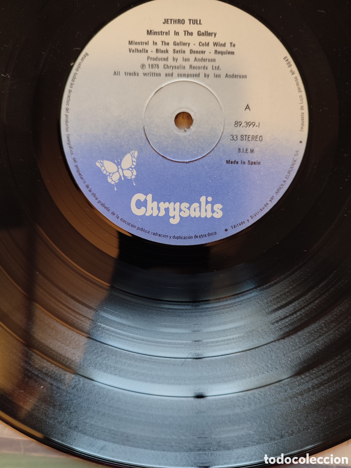 Discos de vinilo: Jethro Tull - Minstrel in the gallery - Foto 5