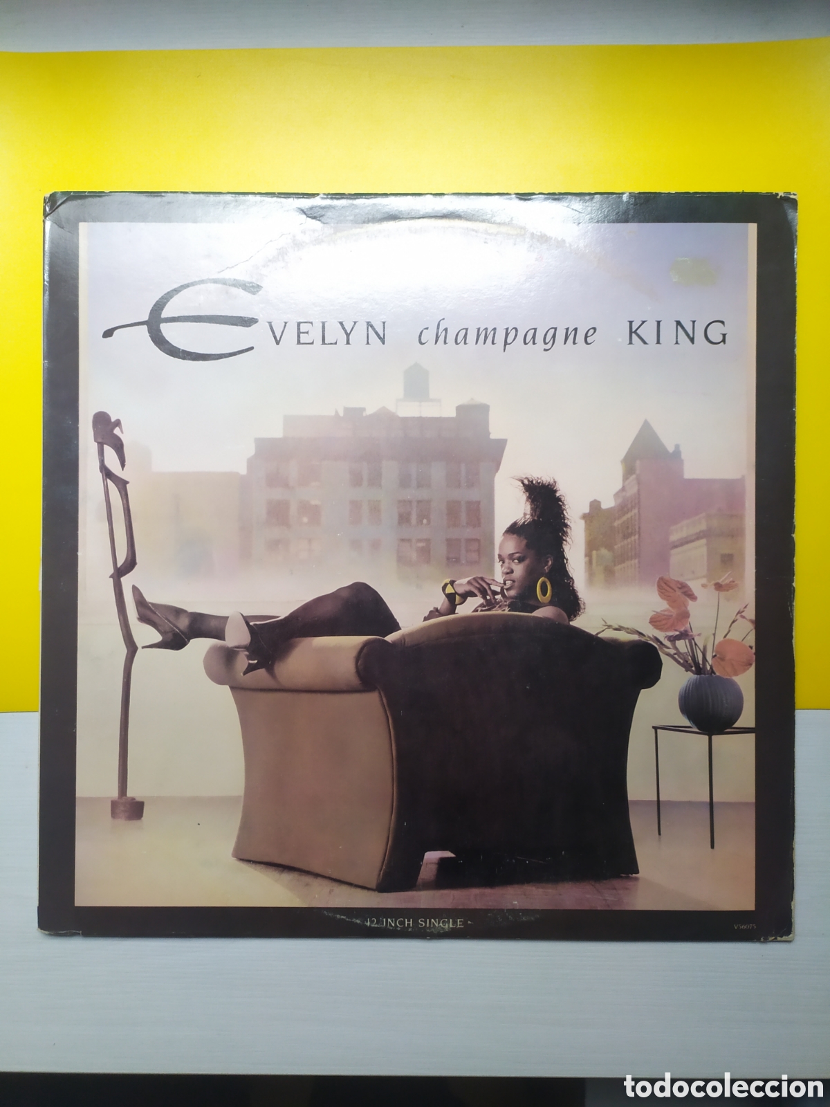 Discos de vinilo: Maxi single Evelyn Champagne King.&nbsp;Flirt - Foto 1