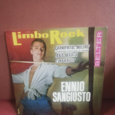 Discos de vinilo: ENNIO SANGIUSTO - LIMBO ROCK + 3. EP BELTER 1963