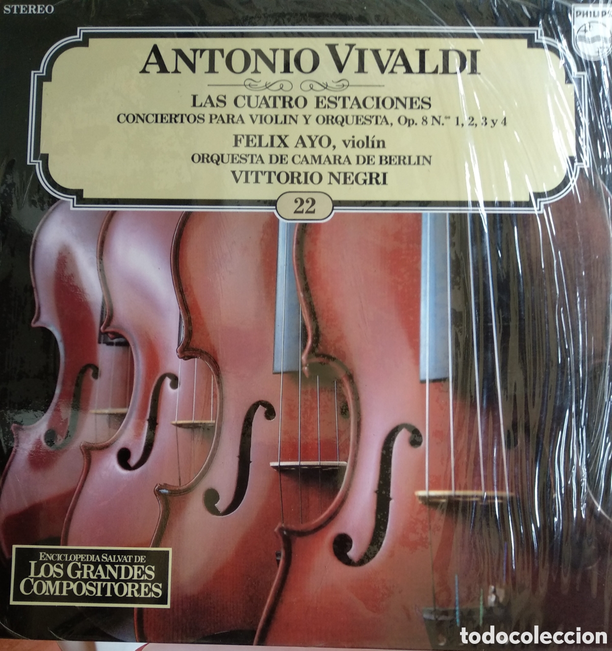 Discos de vinilo: ANTONIO VIVALDI, SPAIN PHILIPS, CT.1 - Foto 1