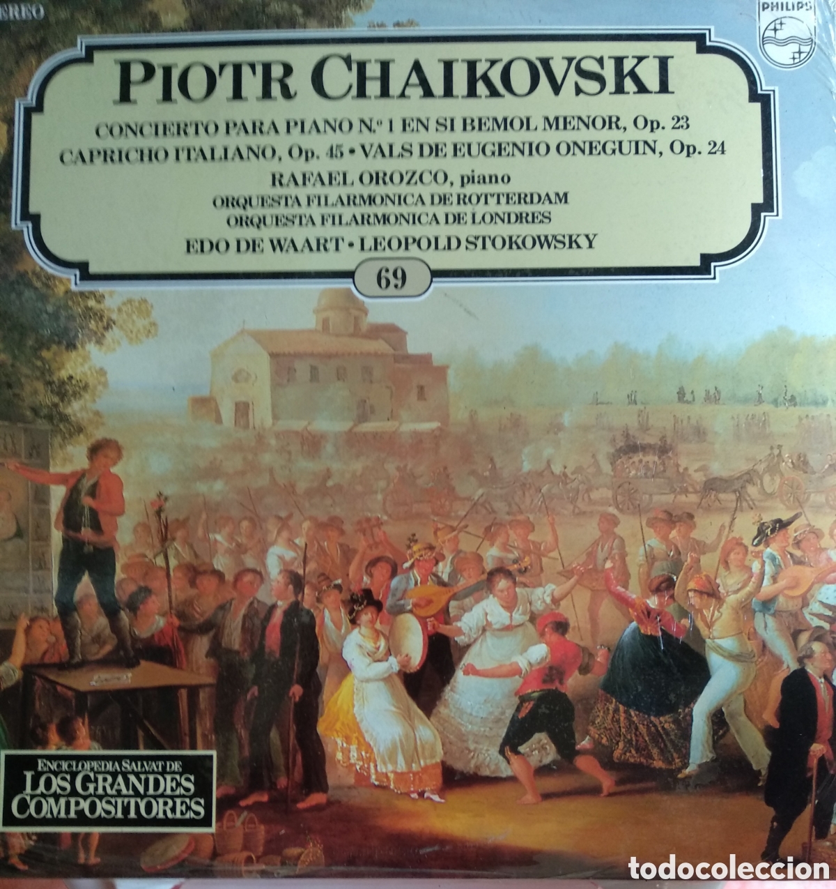 Discos de vinil: PIORT CHAIKOVSKI, SPAIN, PHILIPS, CT.1