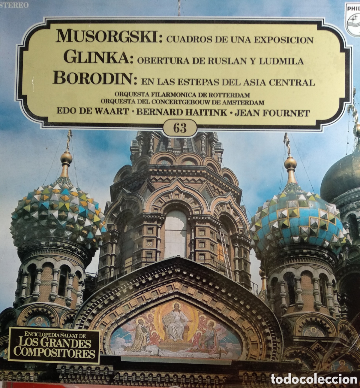 Discos de vinilo: MUSORGSKI, SPAIN, PHILIPS, CT.1 - Foto 1
