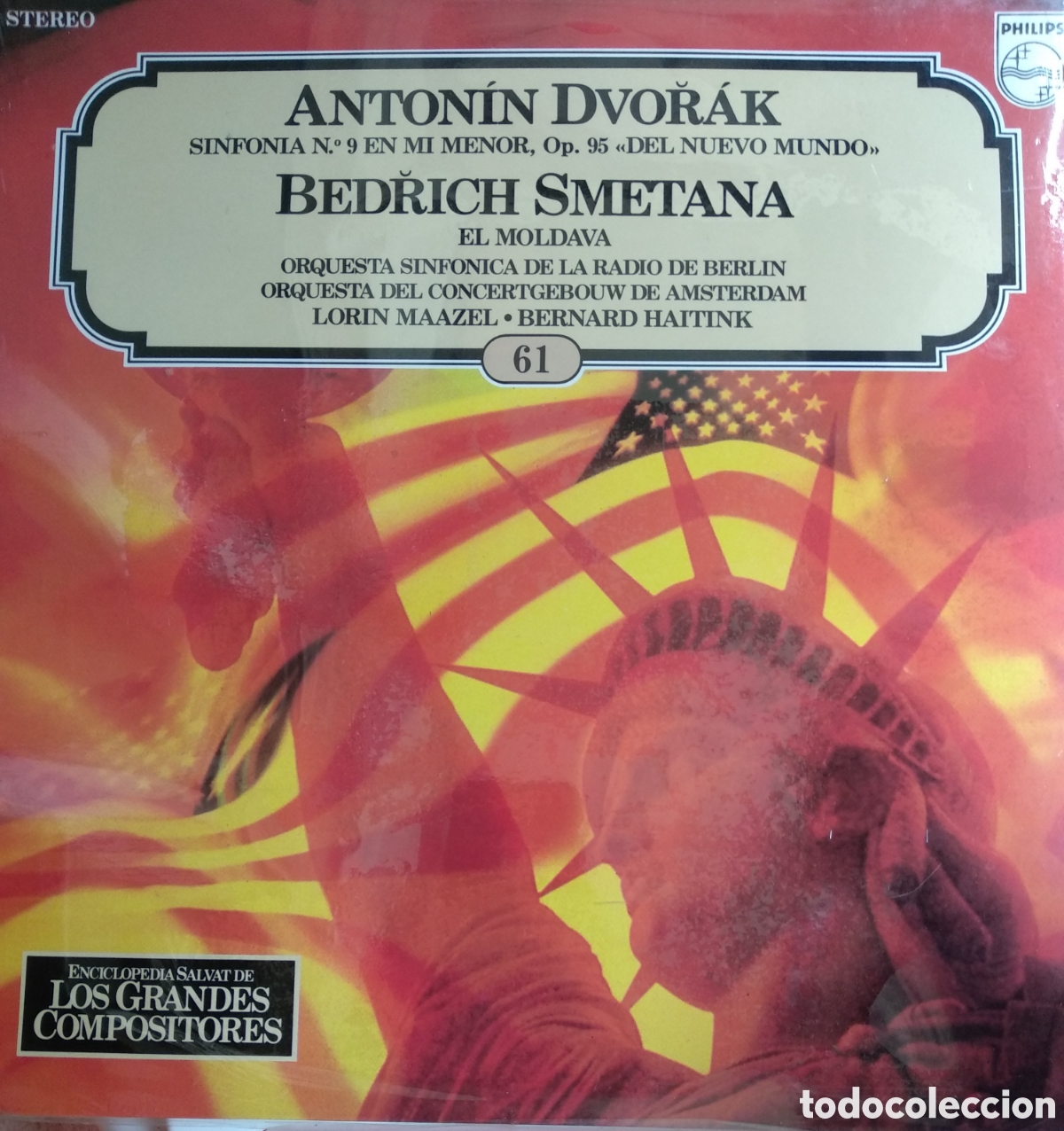 Discos de vinilo: ANTONIN DVORAK, SPAIN, PHILIPS, CT.1 - Foto 1