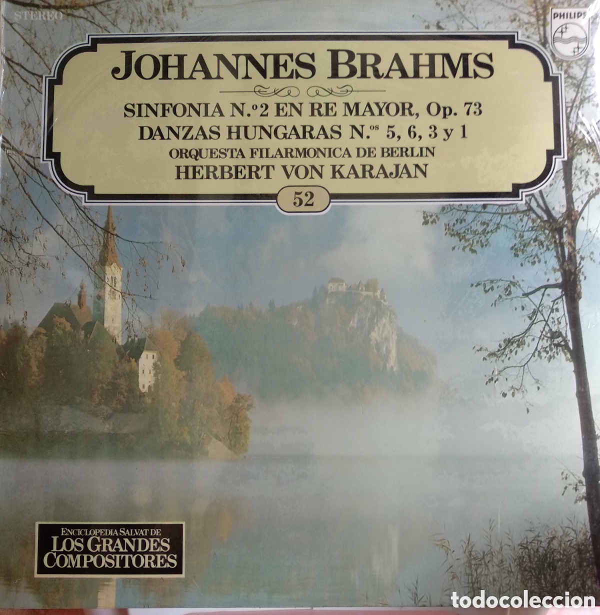 Discos de vinilo: JOHANNES BRAHMS, SPAIN, PHILIPS, CT.1 - Foto 1
