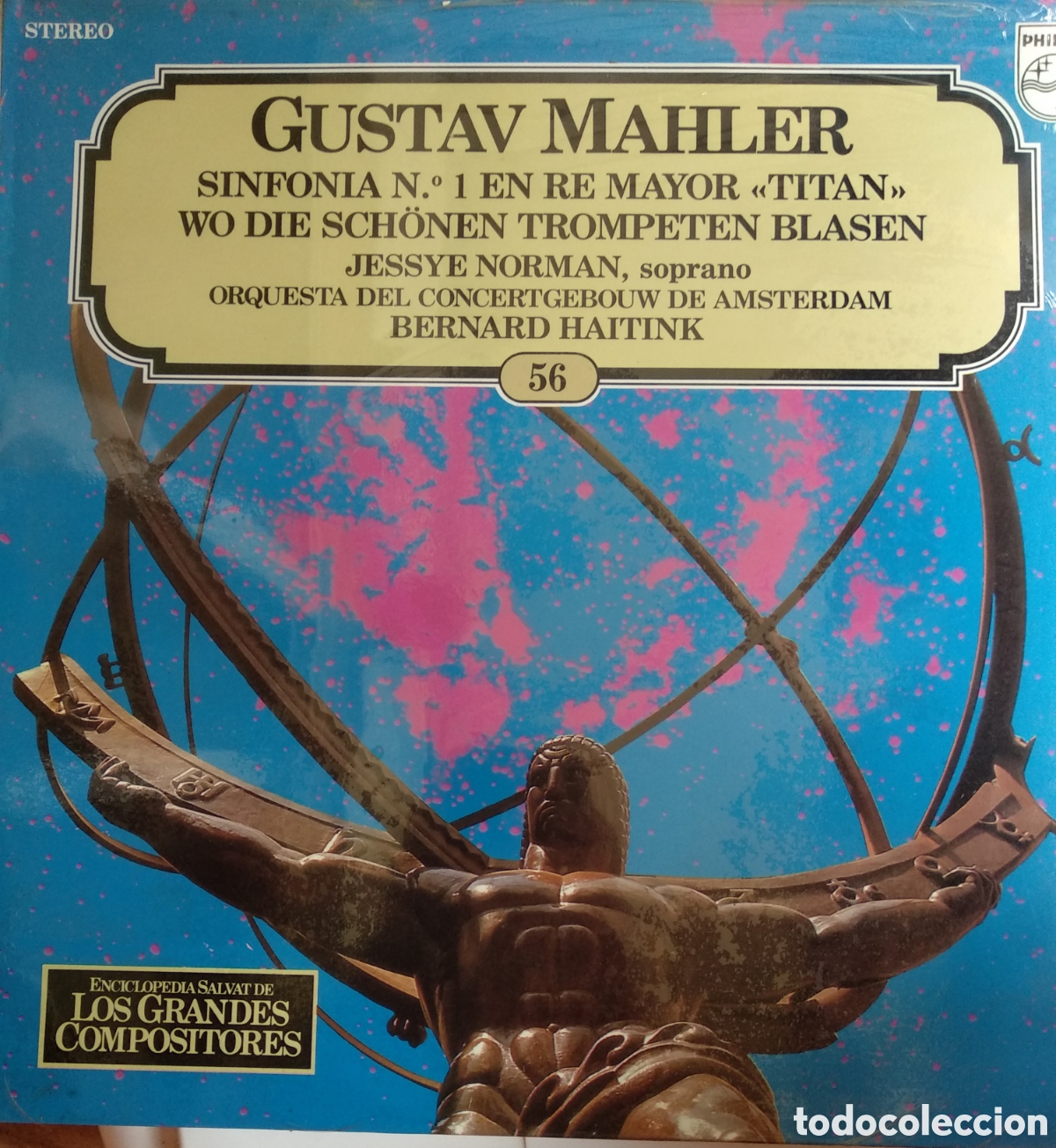 Discos de vinilo: GUSTAV MAHLER, SPAIN, PHILIPS, CT.1 - Foto 1