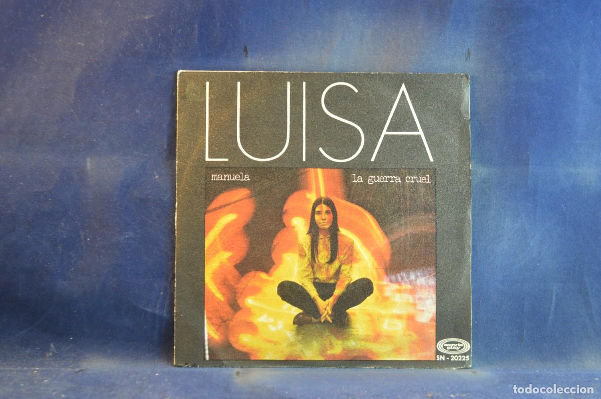 Discos de vinilo: LUISA - LA GUERRA CRUEL - SINGLE - Foto 1