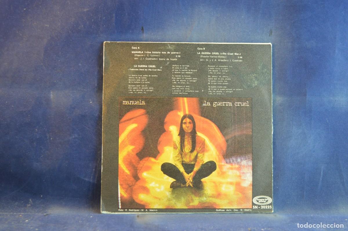 Discos de vinilo: LUISA - LA GUERRA CRUEL - SINGLE - Foto 2
