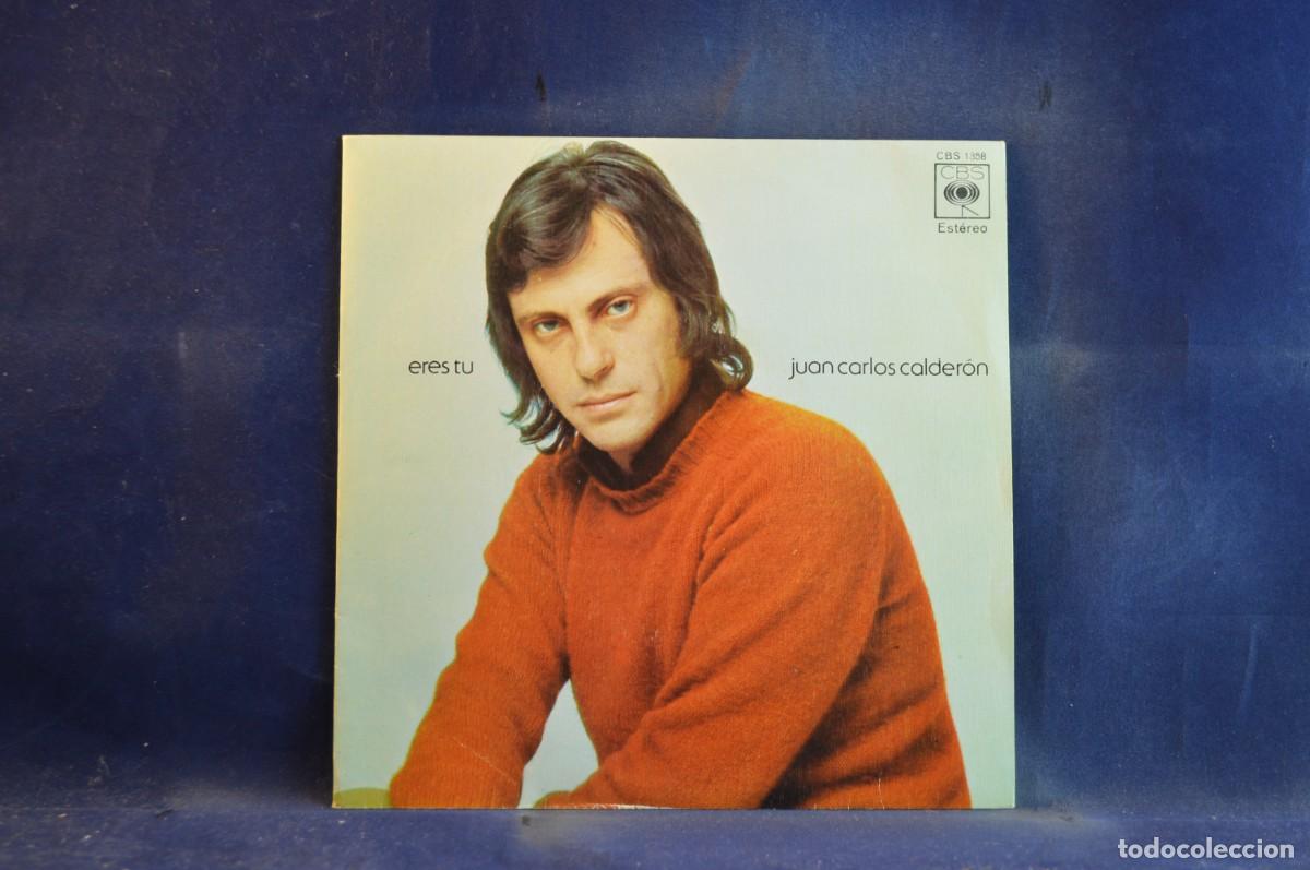 Discos de vinilo: JUAN CARLOS CALDERON - ERES TU - SINGLE - Foto 1