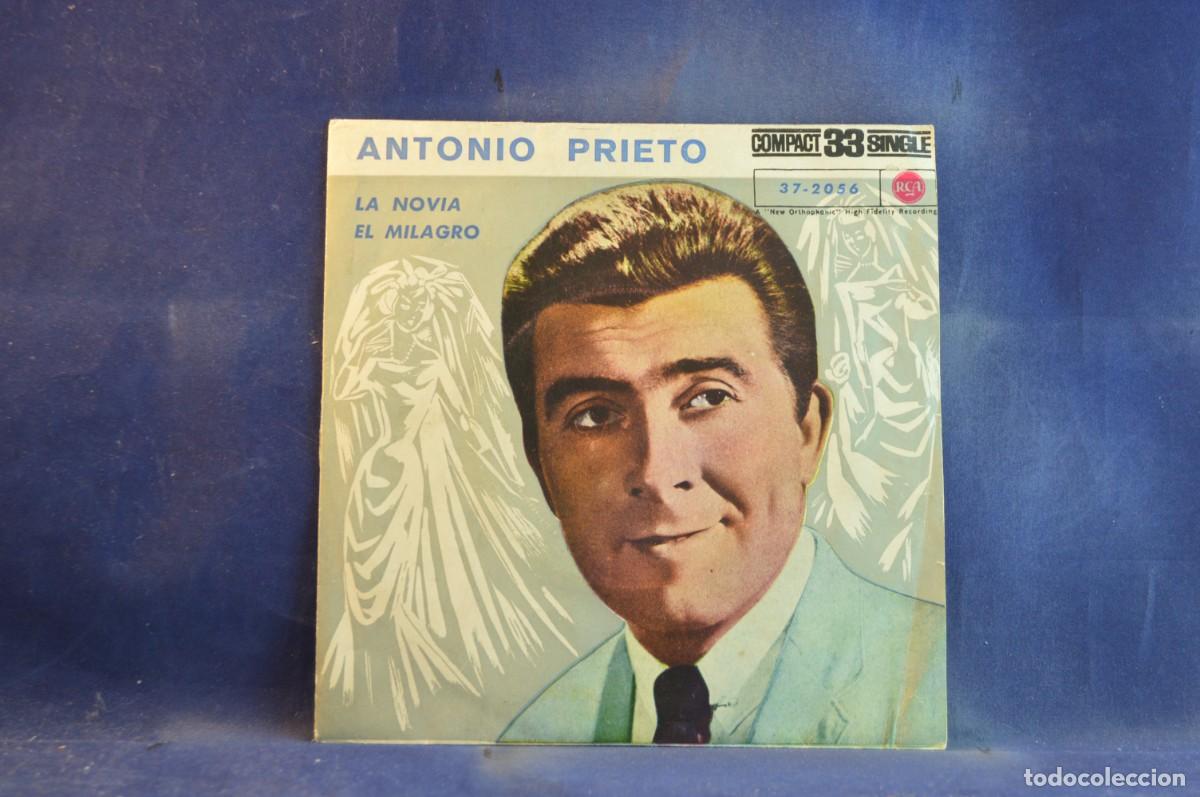 Discos de vinilo: ANTONIO PRIETO - LA NOVIA - SINGLE - Foto 1