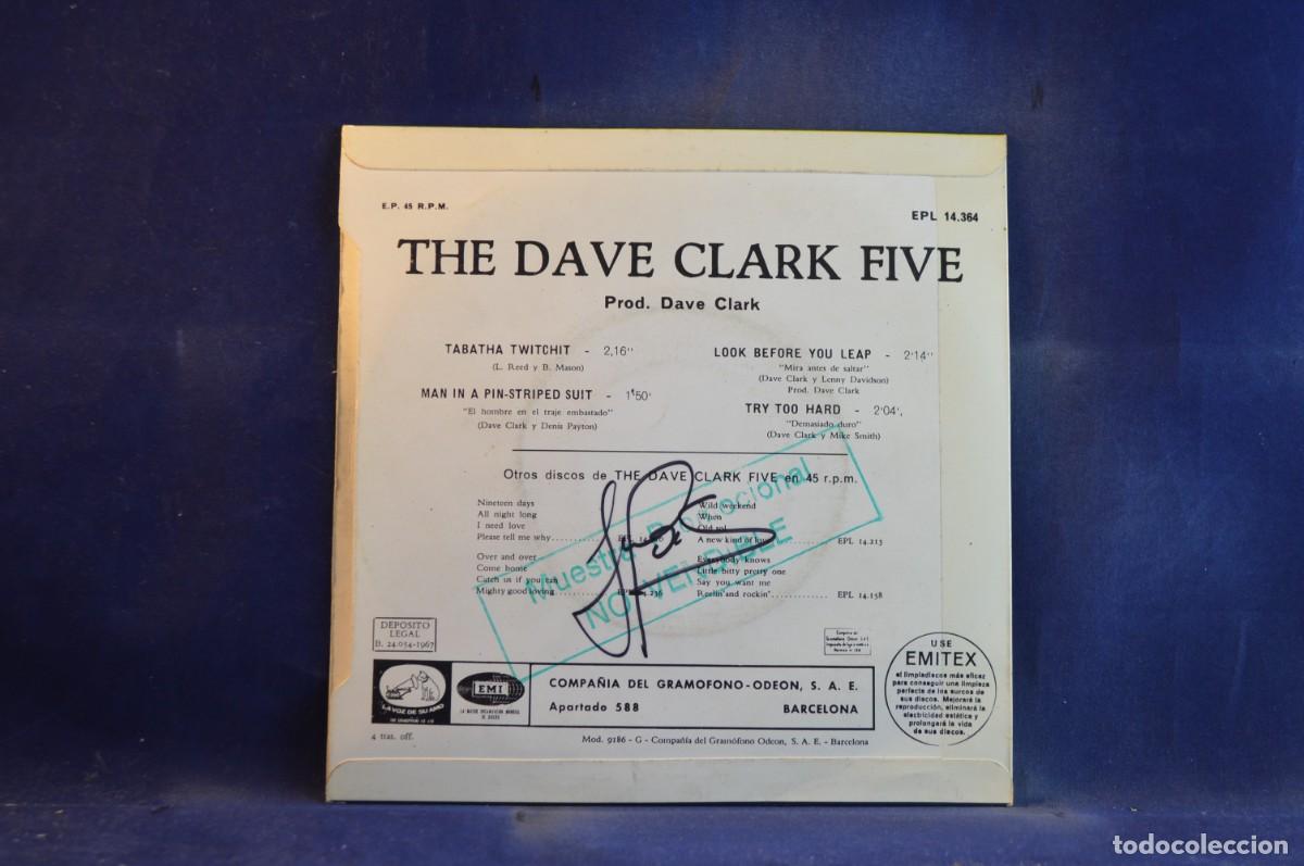 Discos de vinilo: THE DAVE CLARK FIVE - TABATHA TWITCHIT + 3 EP - Foto 2