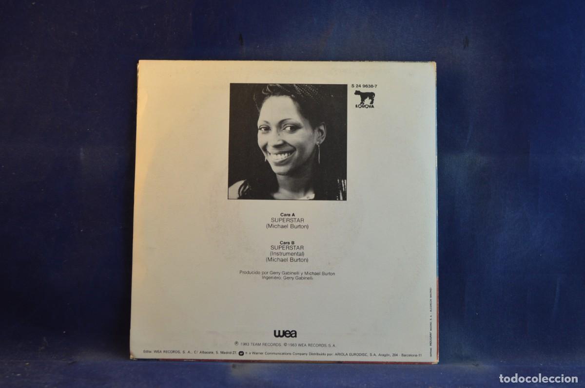Discos de vinilo: LYDIA MURDOCK - SUPERSTAR - SUPERSTAR INSTRUMENTAL - SINGLE - Foto 2