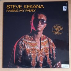 Discos de vinilo: STEVE KEKANA ‎– RAISING MY FAMILY , SWEDEN 1981 EMI