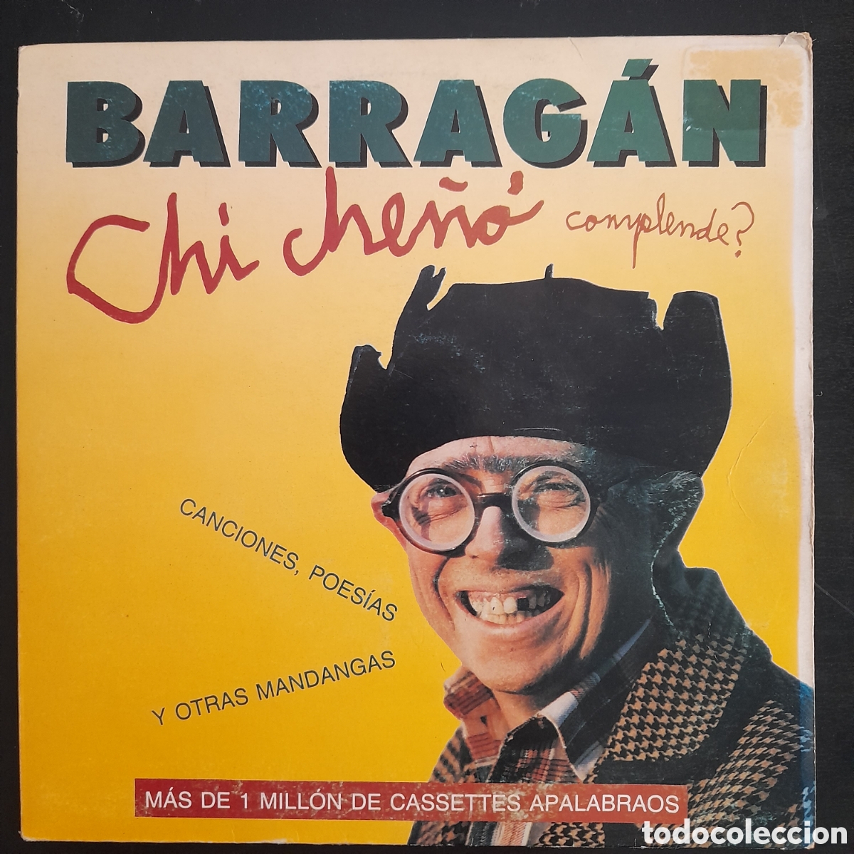 Discos de vinilo: Barrag&aacute;n &ndash; Chi Che&ntilde;&oacute; Complende? 1990. Vinilo, 7&rdquo;, Single, Single Sided, Promo - Foto 1