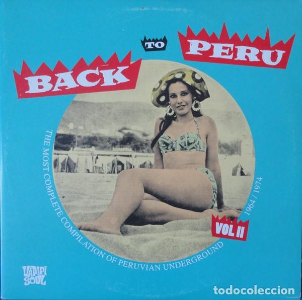 Discos de vinilo: VARIOUS BACK TO PER&Uacute; VOLUMEN II 2LPs NUEVOS - Foto 1