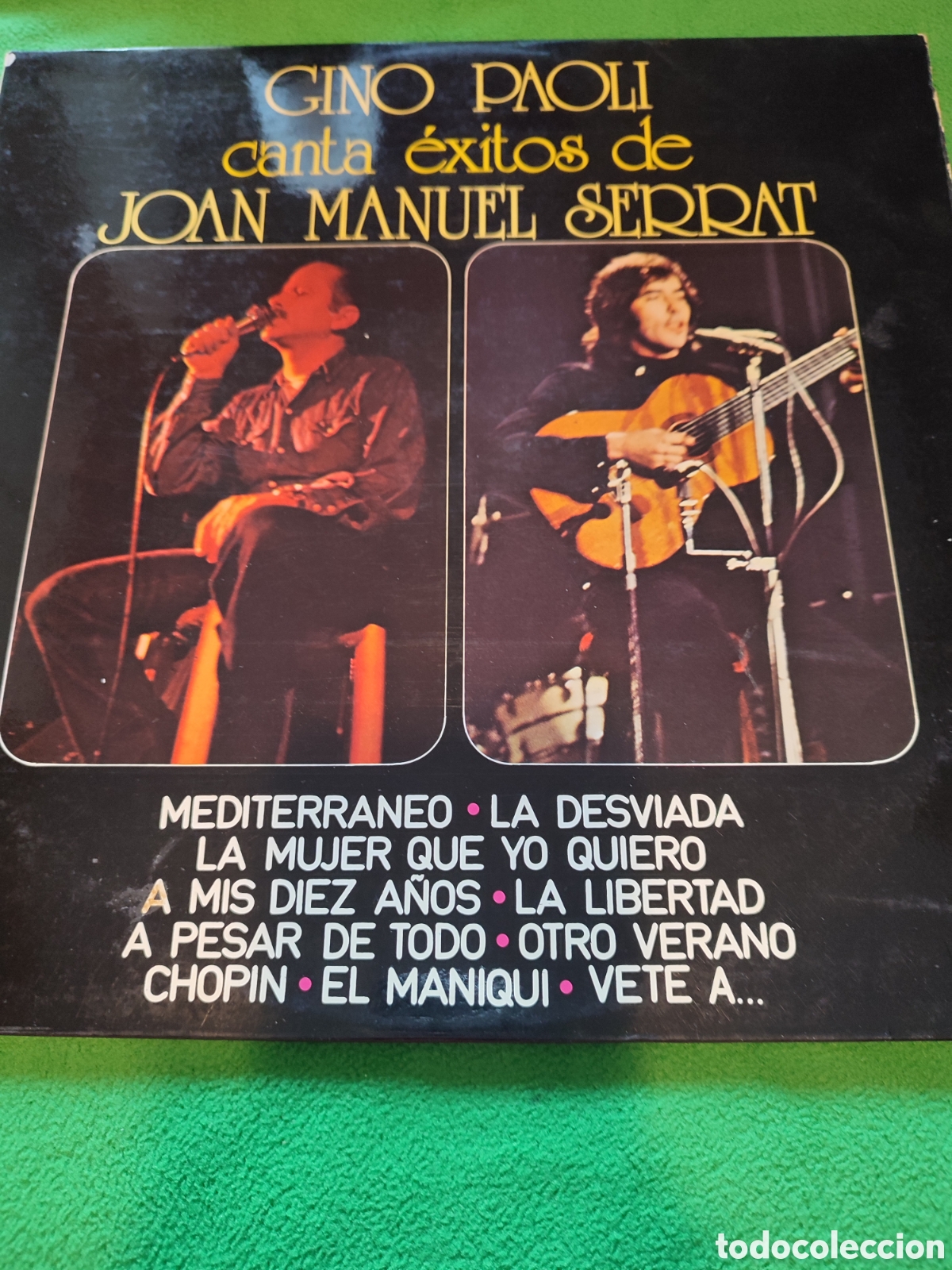 Discos de vinilo: Gino Paoli - Canta &eacute;xitos de Joan Manuel Serrat - Foto 1