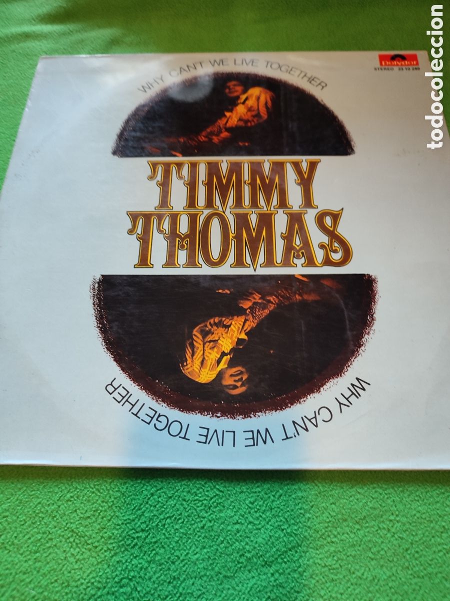 Discos de vinilo: Timmy Thomas - Why Cant we Live together - Foto 1