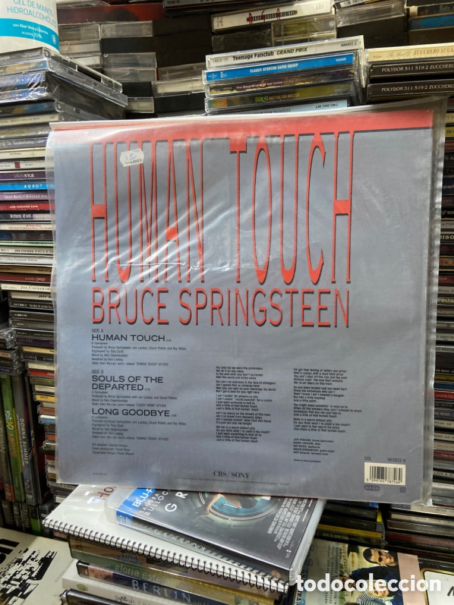 Discos de vinilo: Human touch bruce springsteen - Foto 2