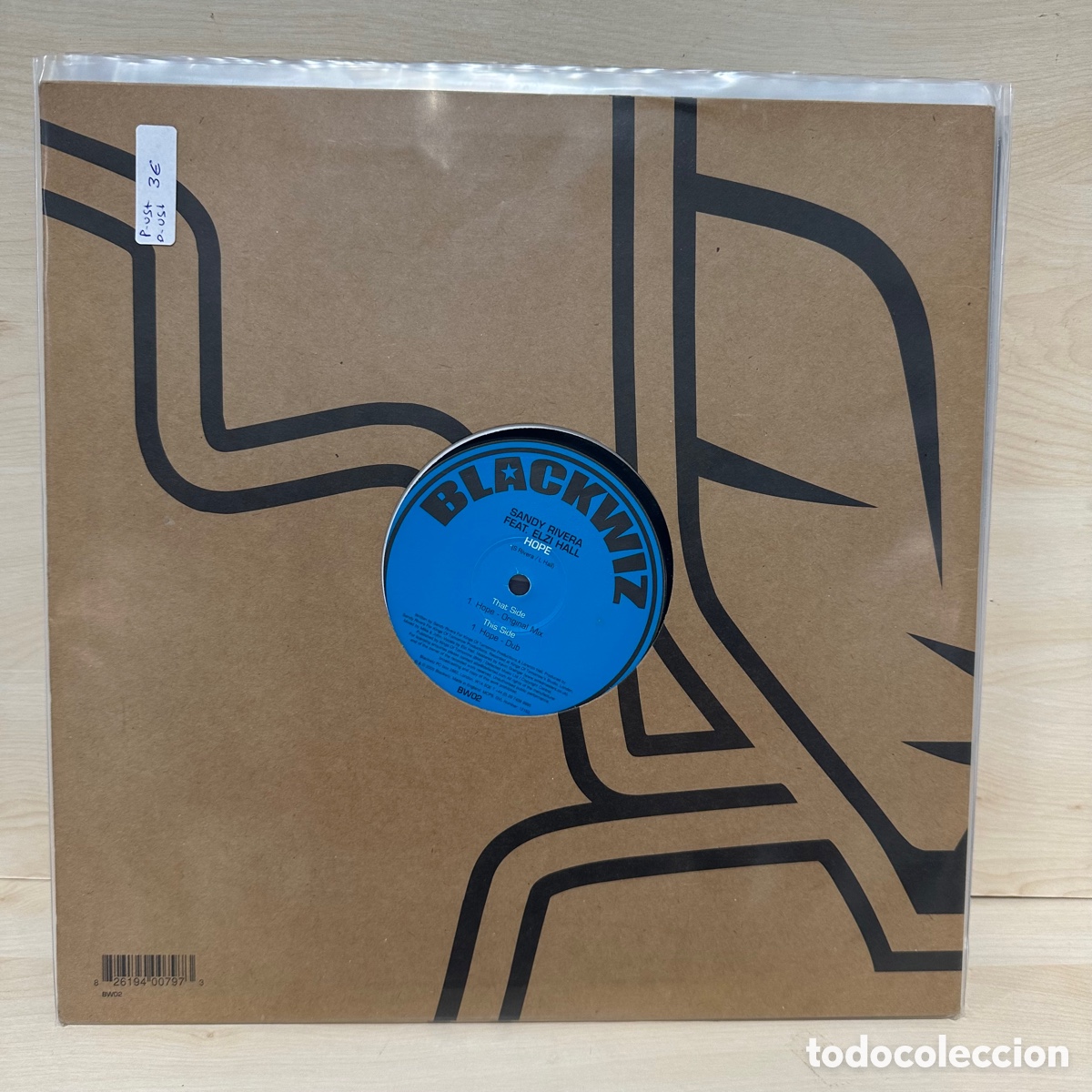 Discos de vinilo: Sandy Rivera Feat. Elzi Hall - Hope (12&rdquo;) - Foto 1