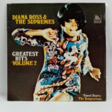 Discos de vinilo: DIANA ROSS AND THE SUPREMES ”GREATEST HITS VOLII” LP. COMP. DENMARK 1969
