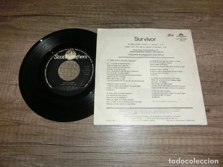Discos de vinilo: Survivor - Is this love - Foto 2