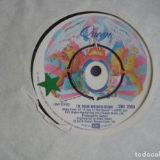 Discos de vinilo: QUEEN – TIE YOUR MOTHER DOWN - SG EMI 1977 - EDICION ORIGINAL INGLESA ,