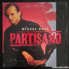 Discos de vinilo: MIGUEL BOSÉ – PARTISANO. 1987. VINILO, 7”, 45 RPM, SINGLE, PROMO, STEREO