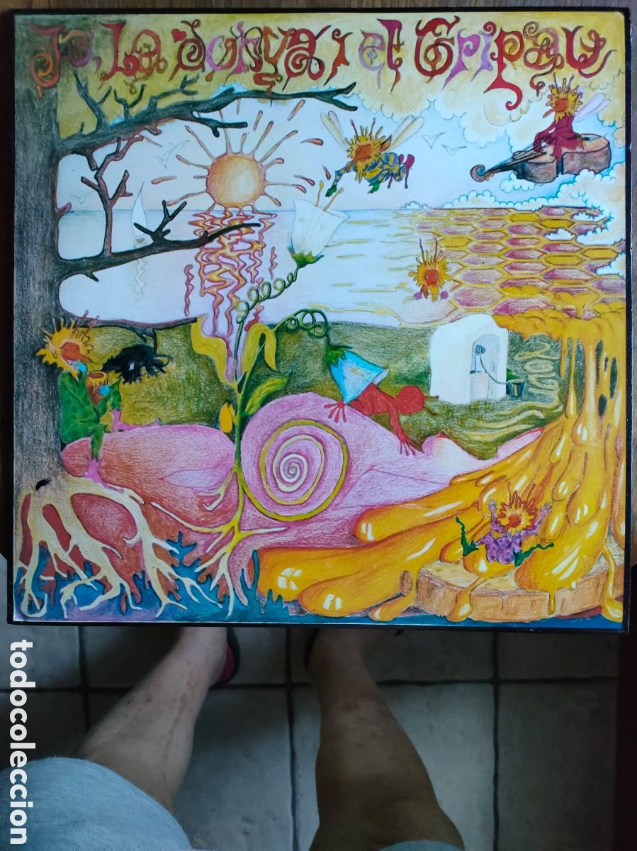 Disques de vinyle: Pau Riva - Jo, La Donya I El Gripau - 1971 - Spain - Folk, Catal&aacute;n Music