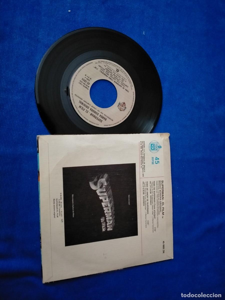 Discos de vinilo: vinilo single de superman - Foto 2