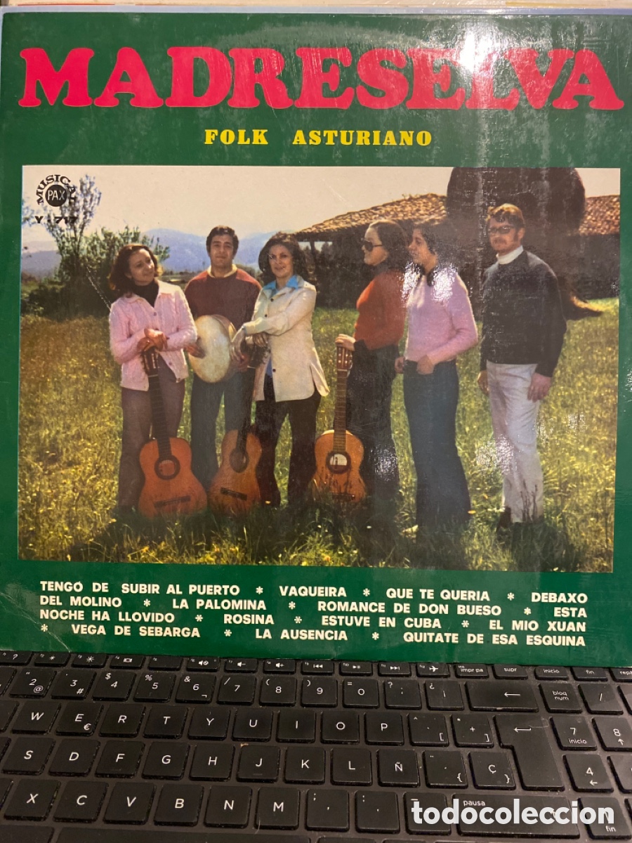 Discos de vinilo: MADRESELVA - FOLK ASTURIANO LP - Foto 1