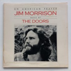 Discos de vinilo: JIM MORRISON MUSIC BY THE DOORS ‎– AN AMERICAN PRAYER , USA 1978 ELEKTRA
