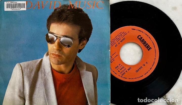 Discos de vinilo: F-R DAVID. MUSIC. SINGLE ORIGINAL ESPA&Ntilde;A 1983 - Foto 1