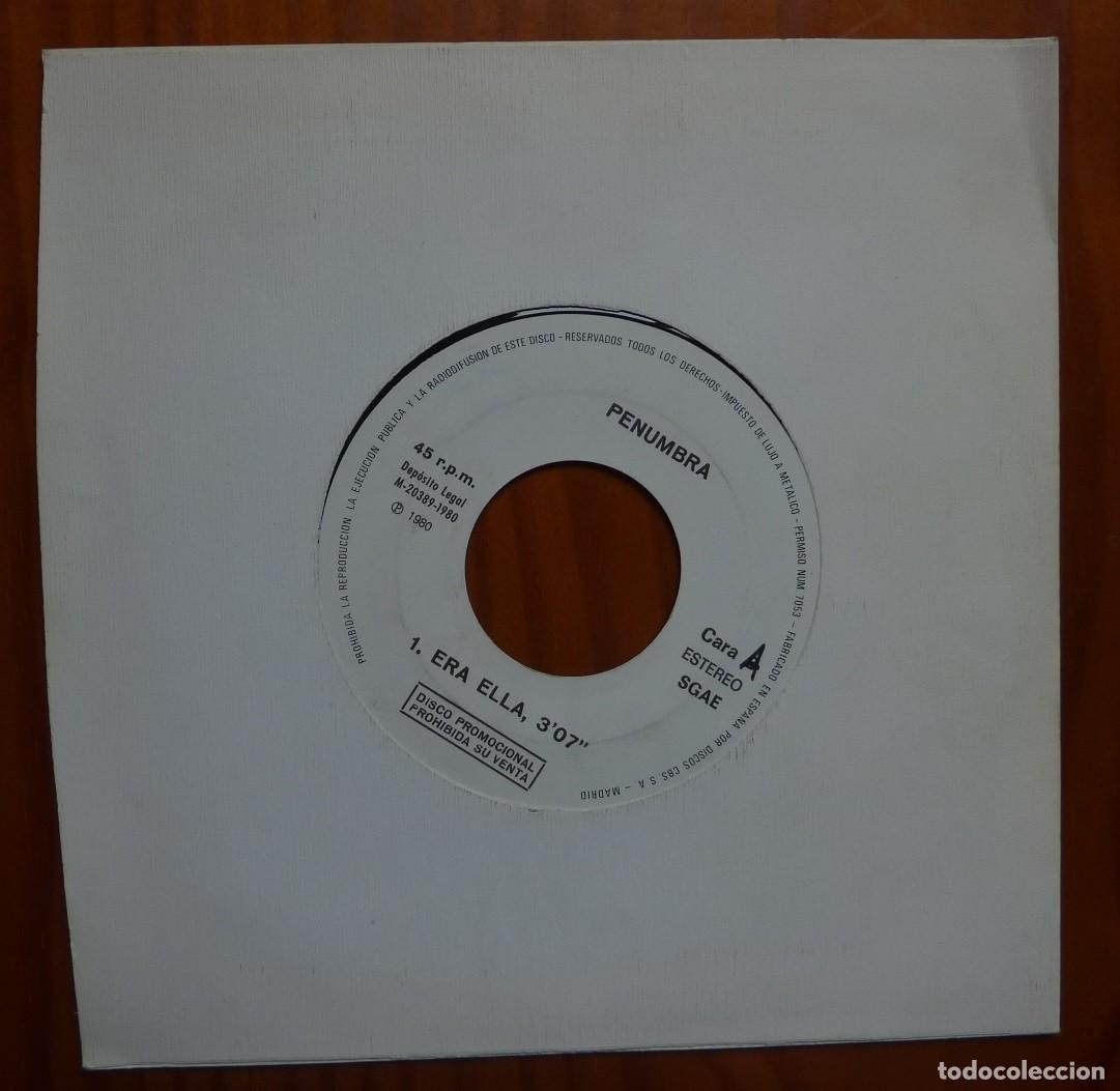 Discos de vinilo: PENUMBRA / ERA ELLA / PROMOCIONAL / 1980 / SINGLE - Foto 1