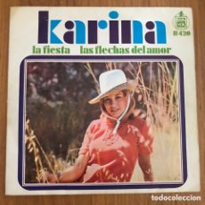 Discos de vinilo: KARINA LA FIESTA SINGLE ESPAÑA AÑO 1968