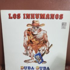 Discos de vinilo: LOS INHUMANOS MAXI SINGLE DUBA DUBA WESTERN REMIX 1988