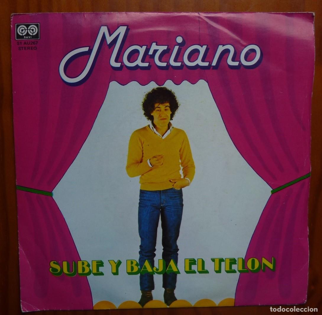 Discos de vinilo: MARIANO / SUBE Y BAJA EL TELON / 1981 / SINGLE - Foto 1
