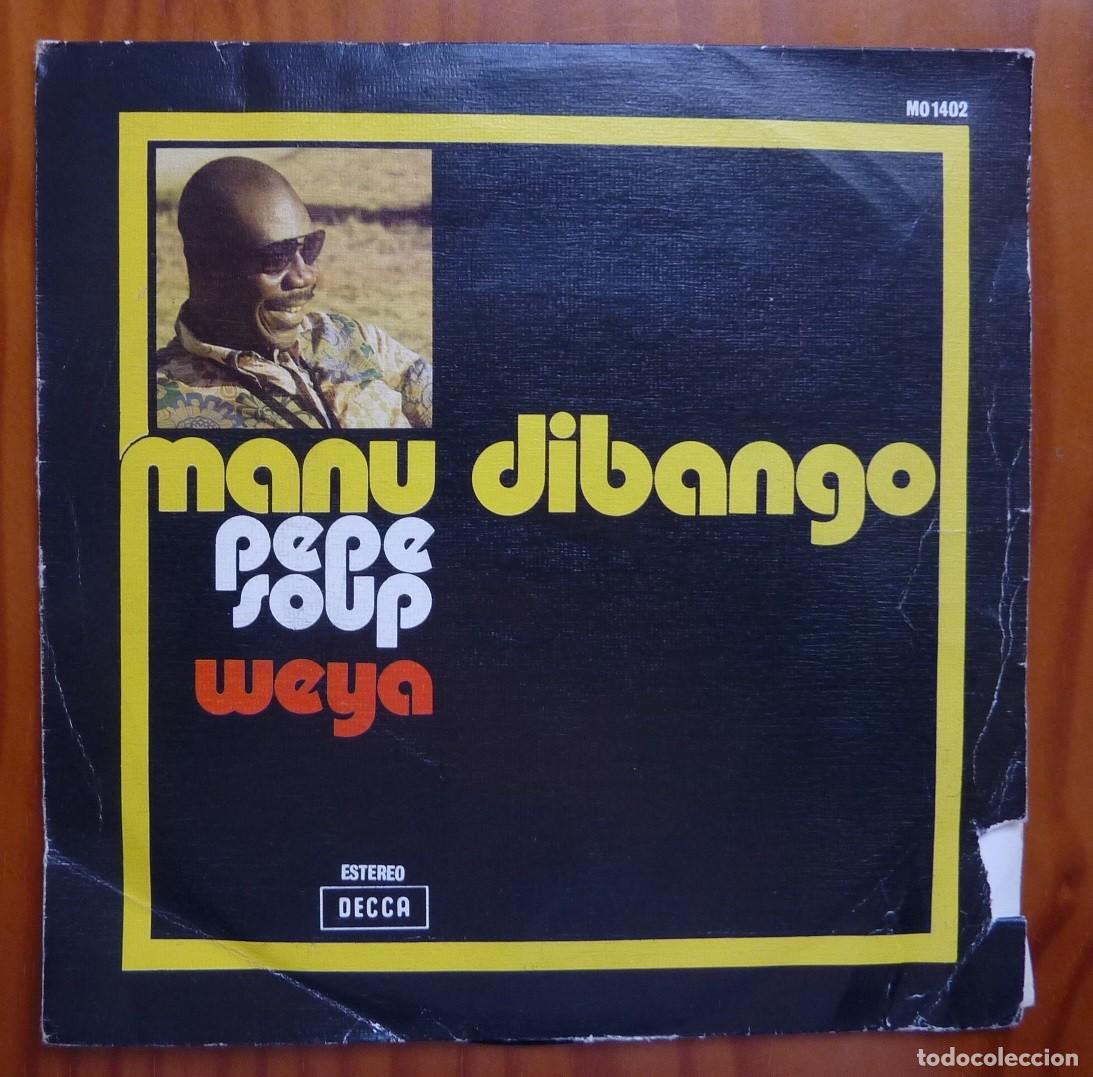 Discos de vinilo: MANU DIBANGO / PEPE SOUP / 1974 / SINGLE - Foto 1