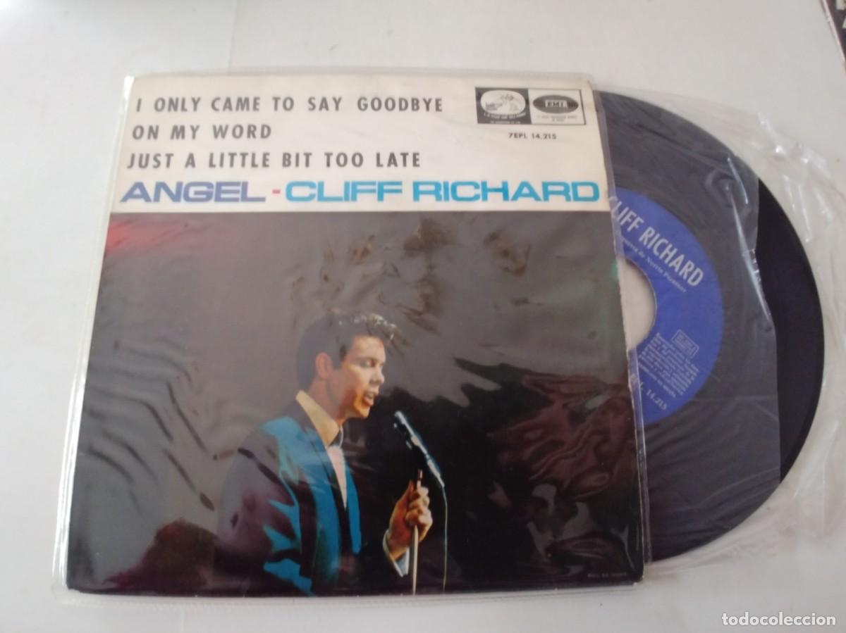 Discos de vinilo: CLIFF RICHARD-EP ANGEL +3 - Foto 1