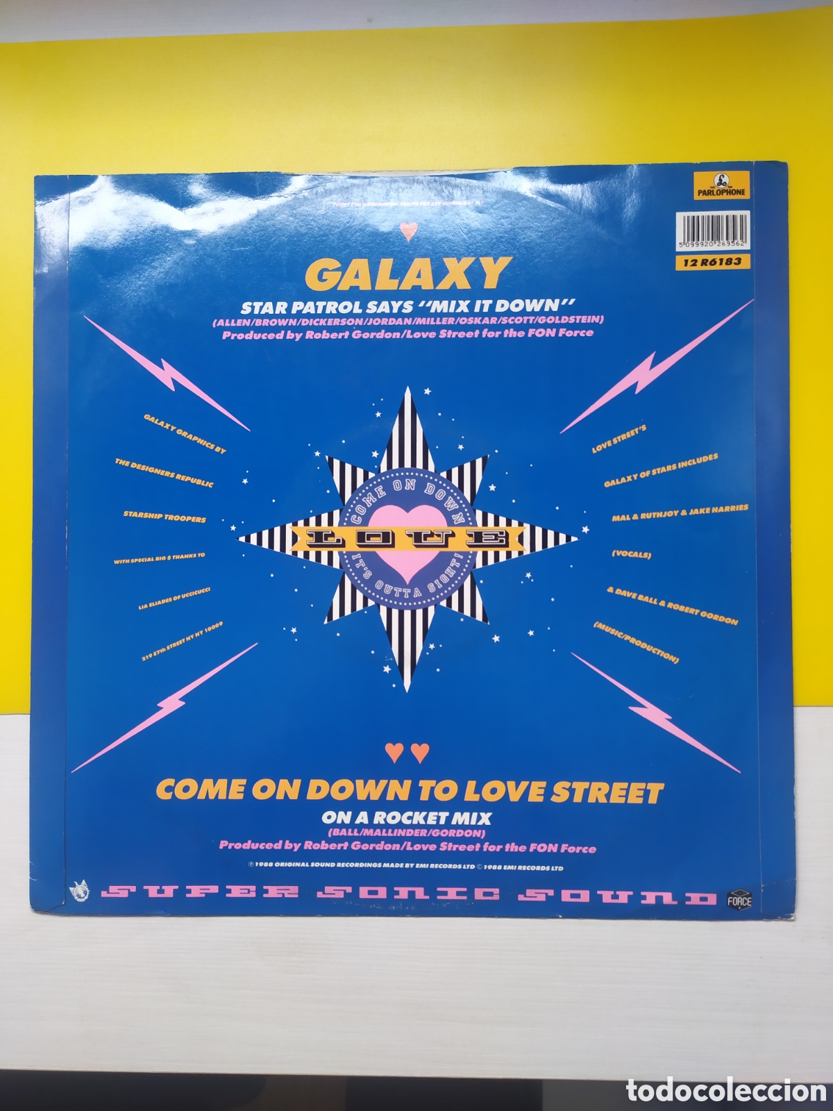 Discos de vinilo: Maxi single Love Street.&nbsp;Galaxy - Foto 2