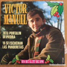 Discos de vinilo: VICTOR MANUEL PORTALIN DE PIEDRA SINGLE BELTER AÑOS 60 COMO NUEVO!!!