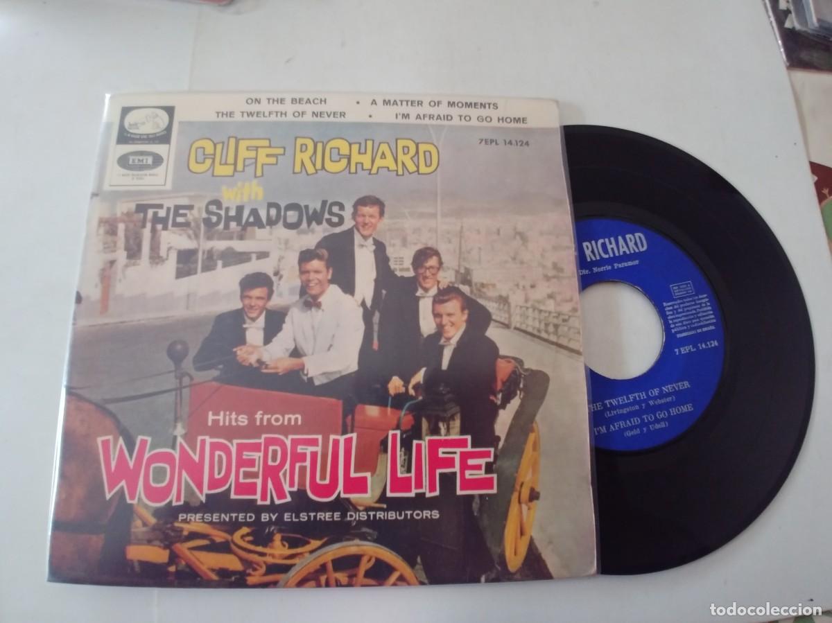 Discos de vinilo: CLIFF RICHARD-EP ON THE BEACH +3 - Foto 1